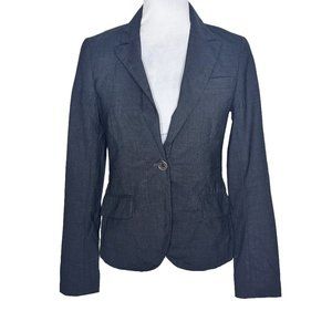Theory Wool Blazer in Gray Size 4